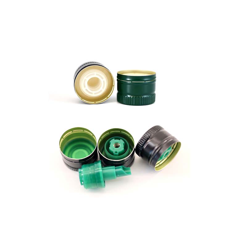 2.screw caps for olive oil