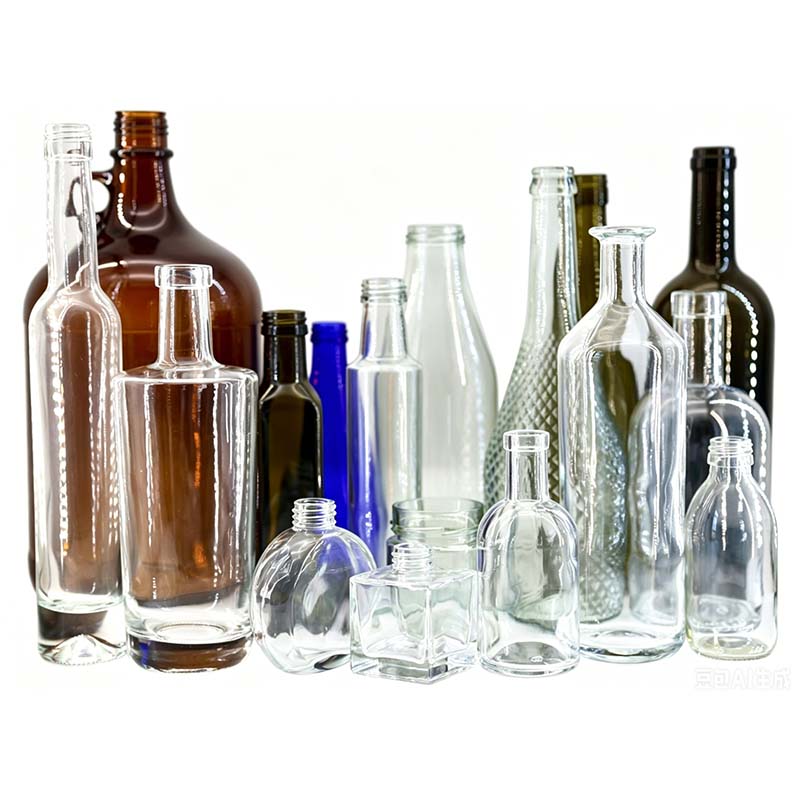 55.glass bottles